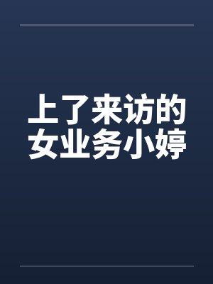 上了来访的女业务小婷by佚名