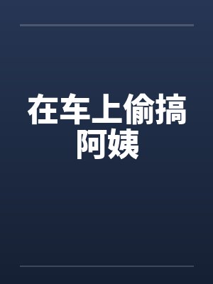 在车上偷搞阿姨