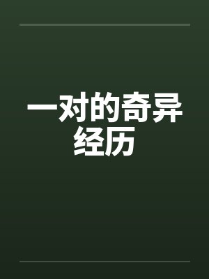 一对的奇异经历笔趣阁无弹窗